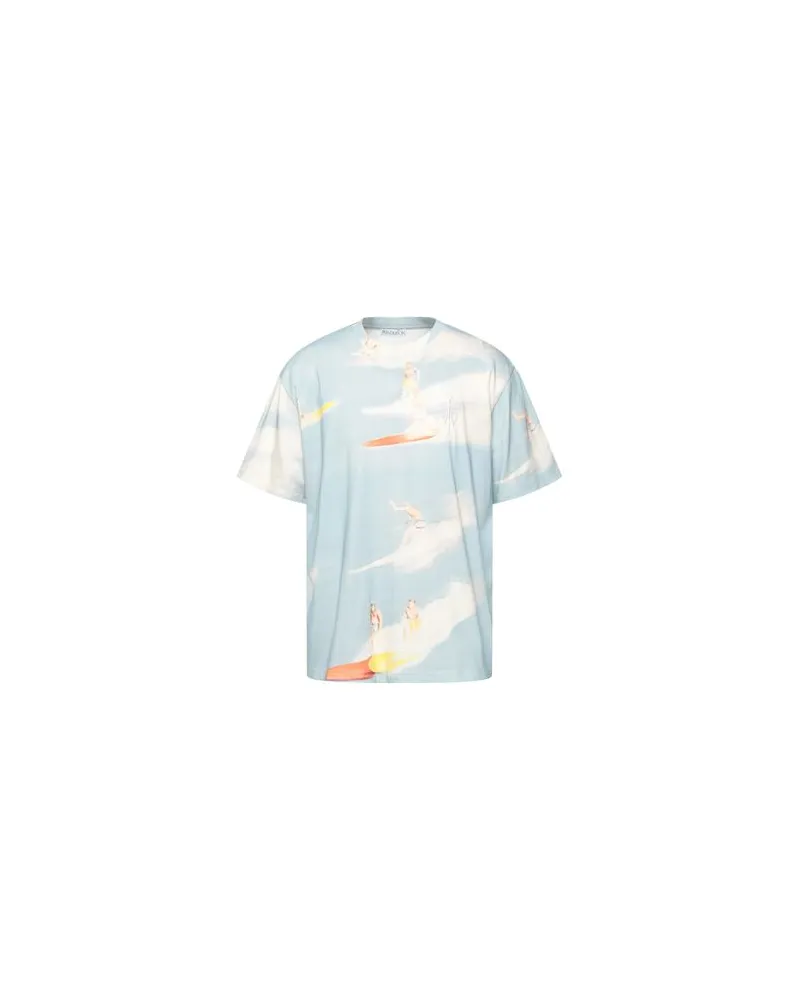 J.W.Anderson TOPS - T-shirtsauf YOOX.COM Himmelblau