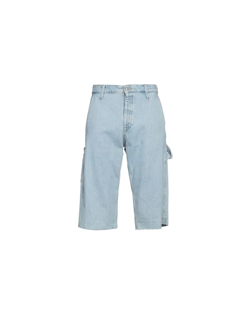 Jack & Jones HOSEN & RÖCKE - Jeansshortsauf YOOX.COM Blau