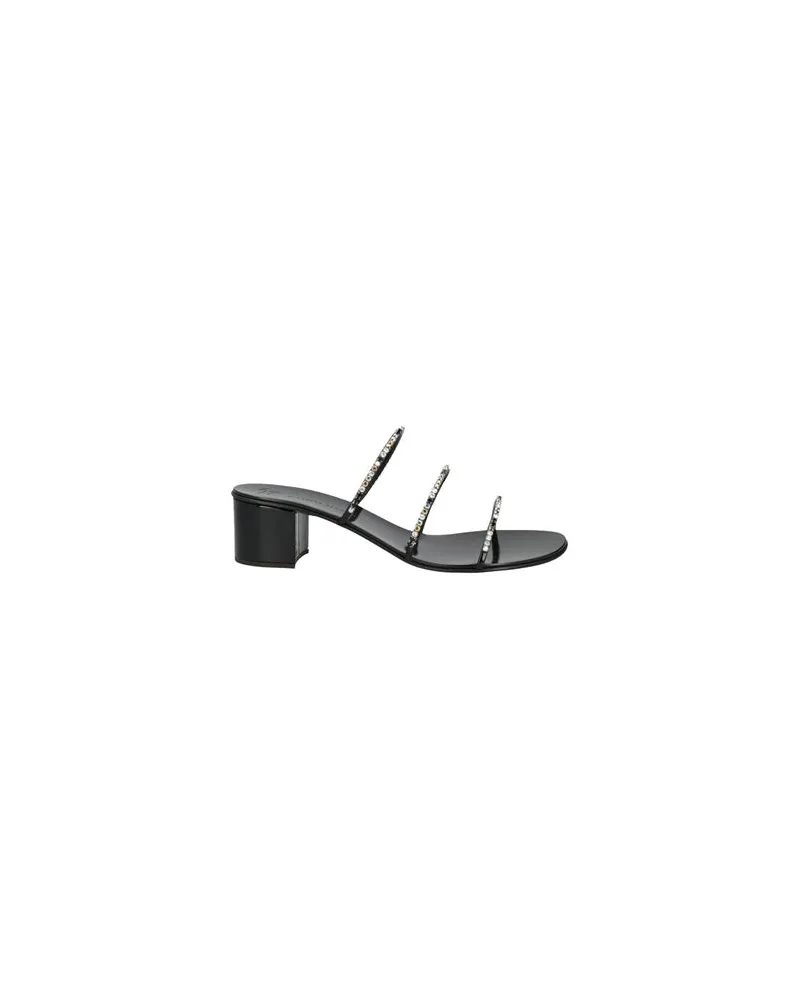 Giuseppe Zanotti SCHUHE - Sandalenauf YOOX.COM Schwarz