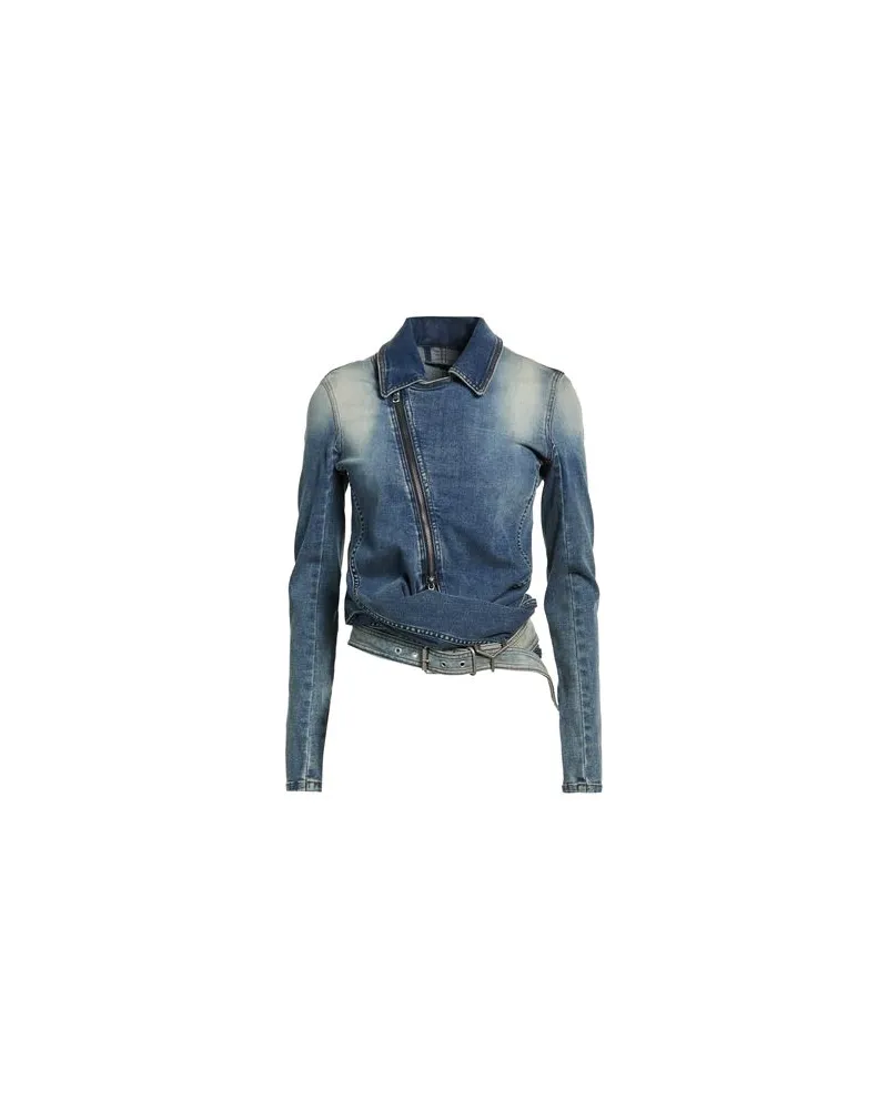 Y/PROJECT JACKEN & MÄNTEL - Jeansjacken/Mäntelauf YOOX.COM Blau