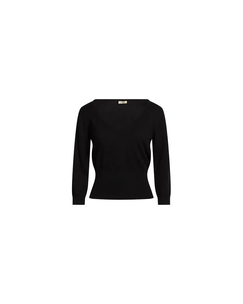 Fracomina STRICKWAREN - Pulloverauf YOOX.COM Schwarz