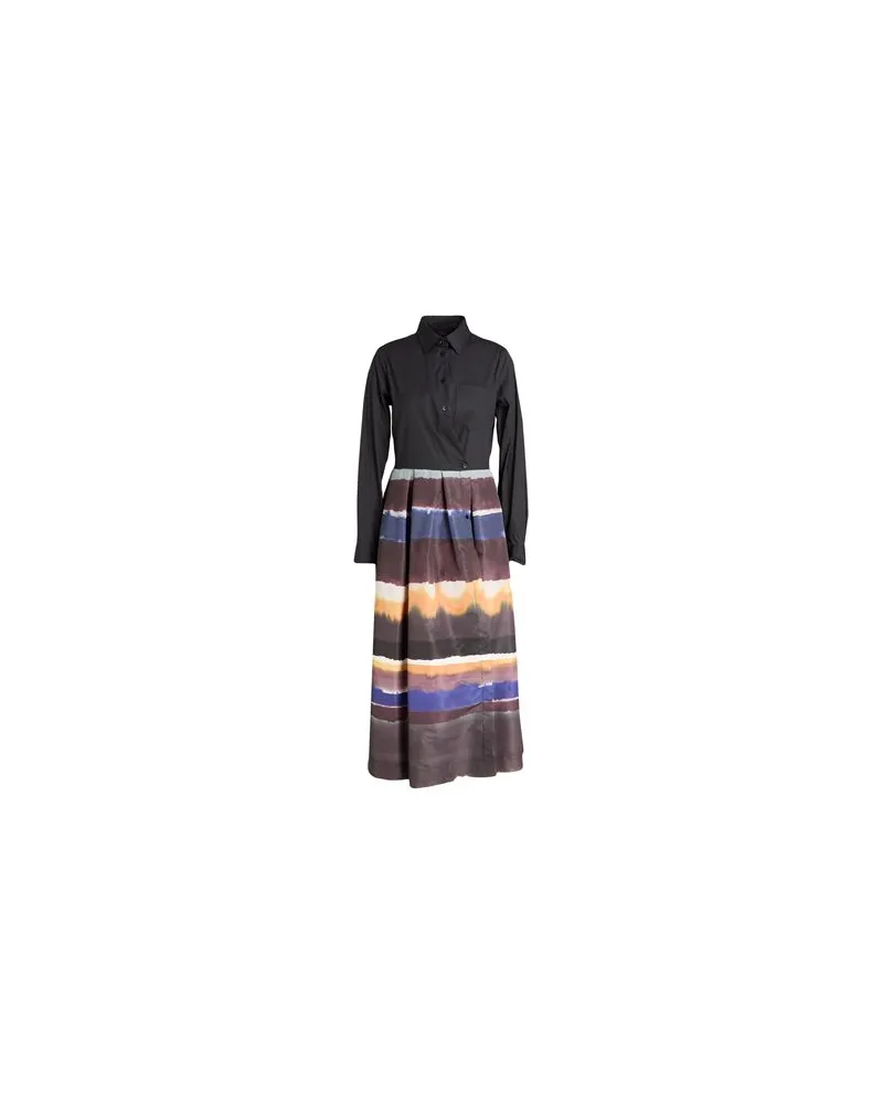 Sara Roka KLEIDER - Midi-Kleiderauf YOOX.COM Schwarz