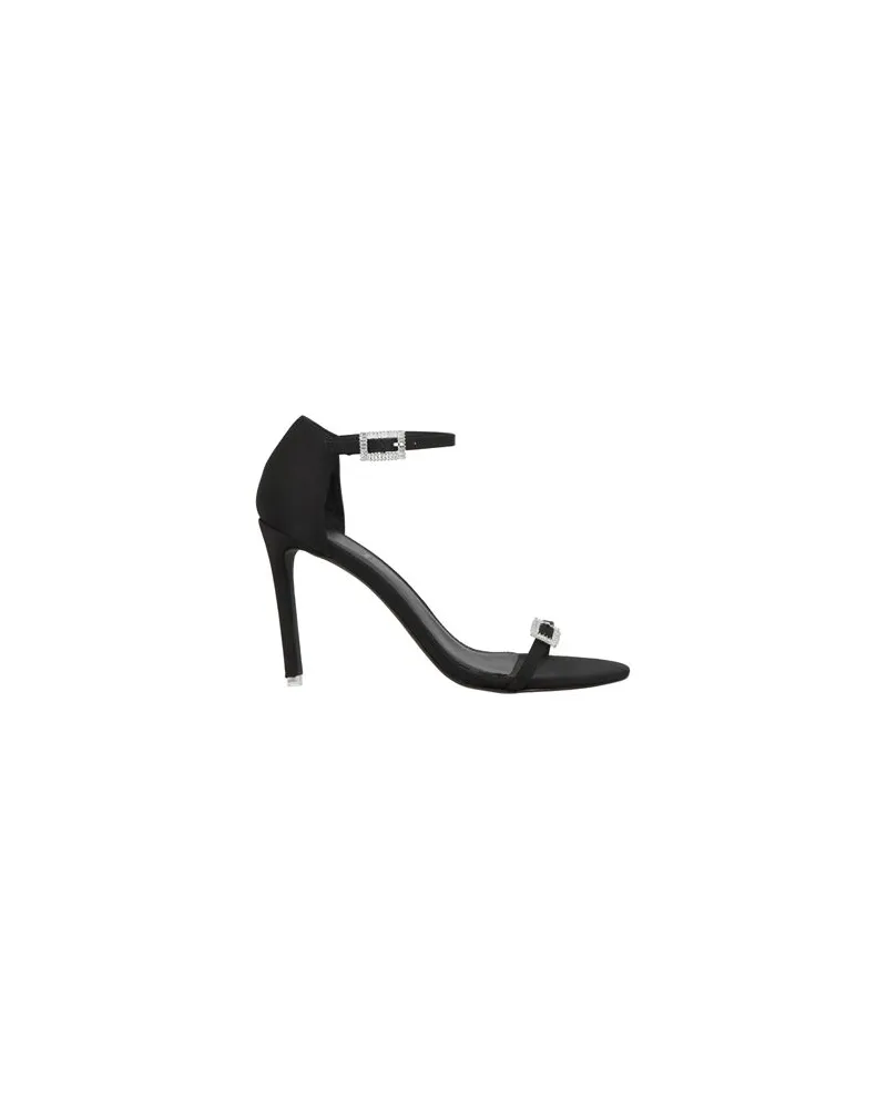BLACK SUEDE STUDIO SCHUHE - Sandalenauf YOOX.COM Schwarz
