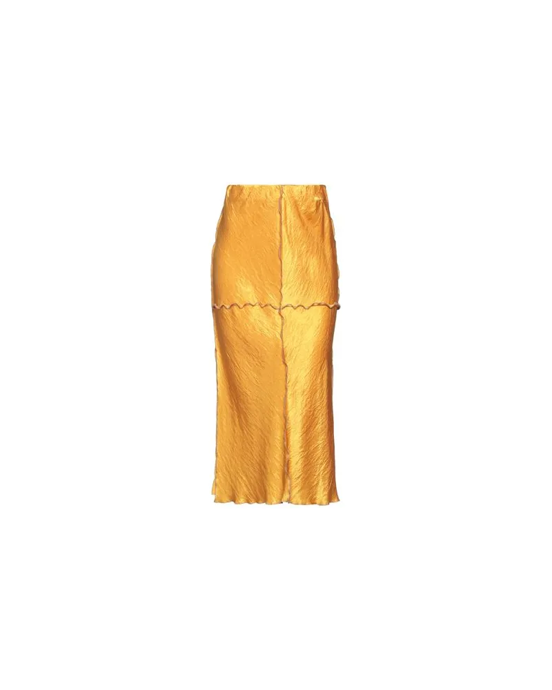 YUZEFI HOSEN & RÖCKE - Midi-Röckeauf YOOX.COM Mandarine