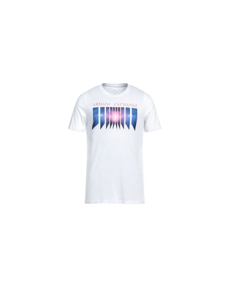 Armani Exchange TOPS - T-shirtsauf YOOX.COM Weiß