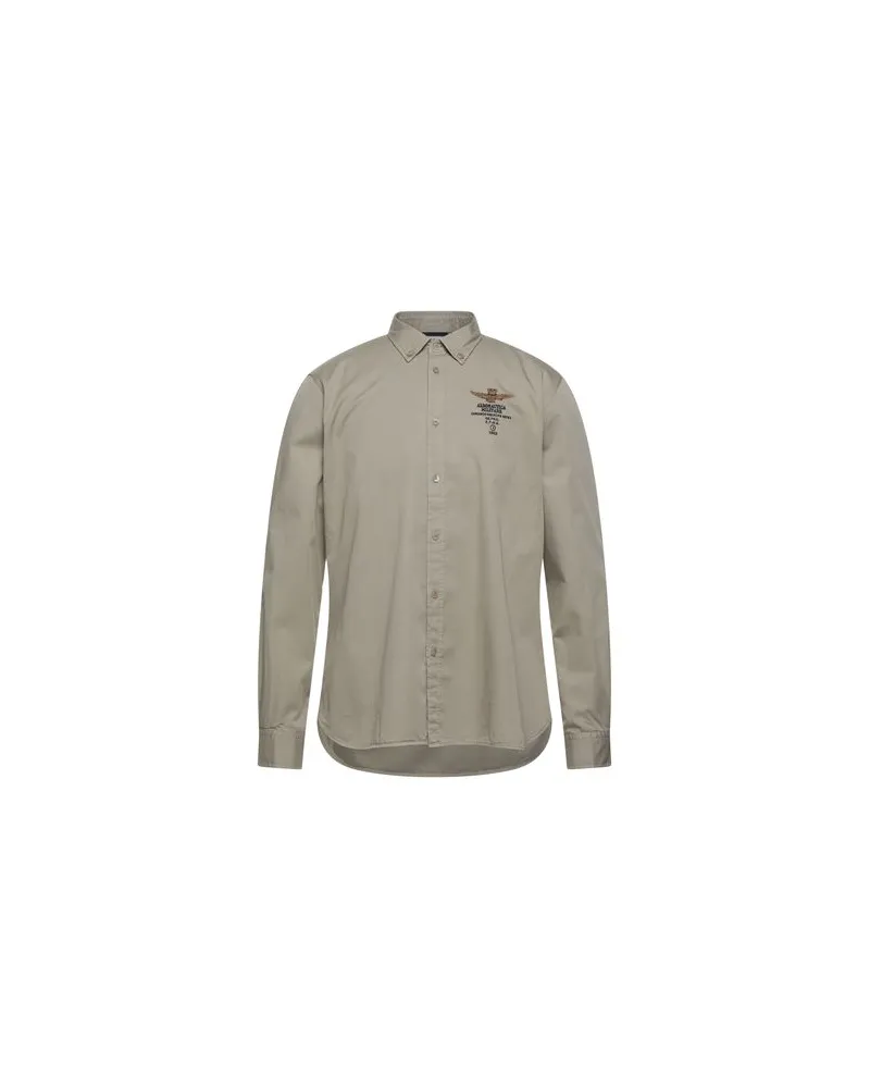 Aeronautica Militare TOPS - Hemdenauf YOOX.COM Beige