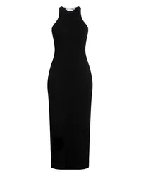 OFF-WHITE Midi-Kleid Schwarz