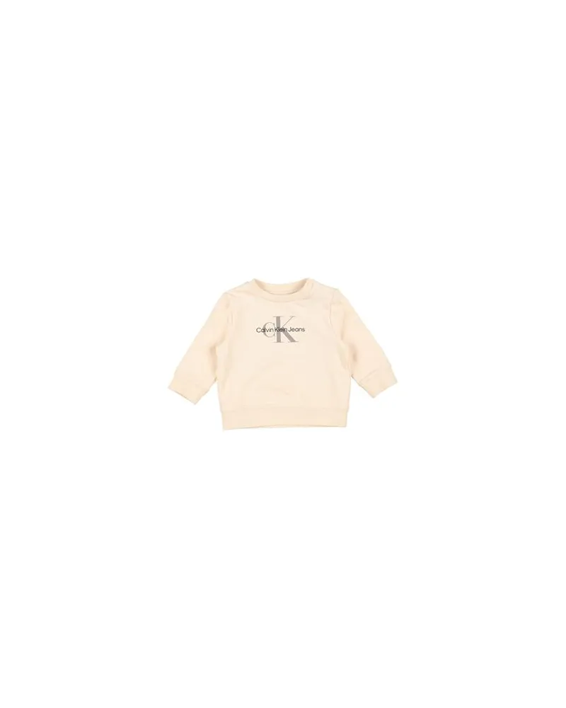 Calvin Klein TOPS - Sweatshirtsauf YOOX.COM Beige