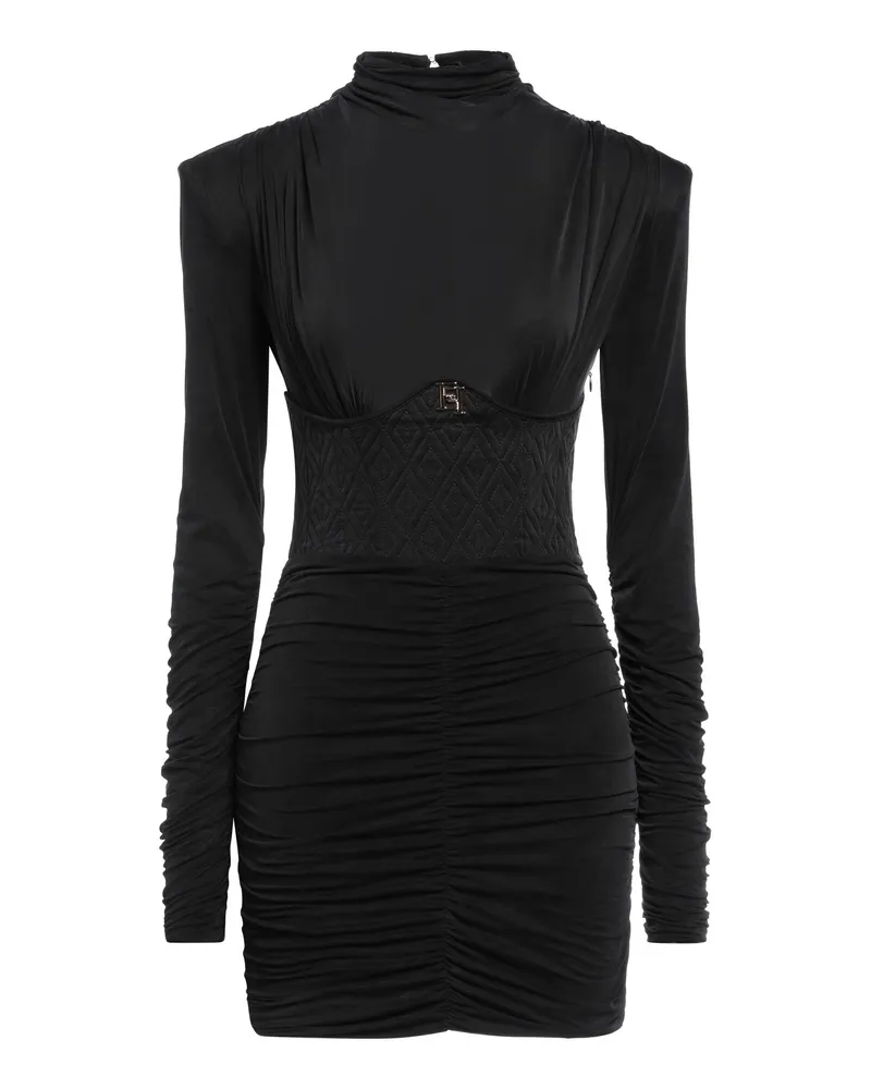 Elisabetta Franchi Mini-Kleid Schwarz