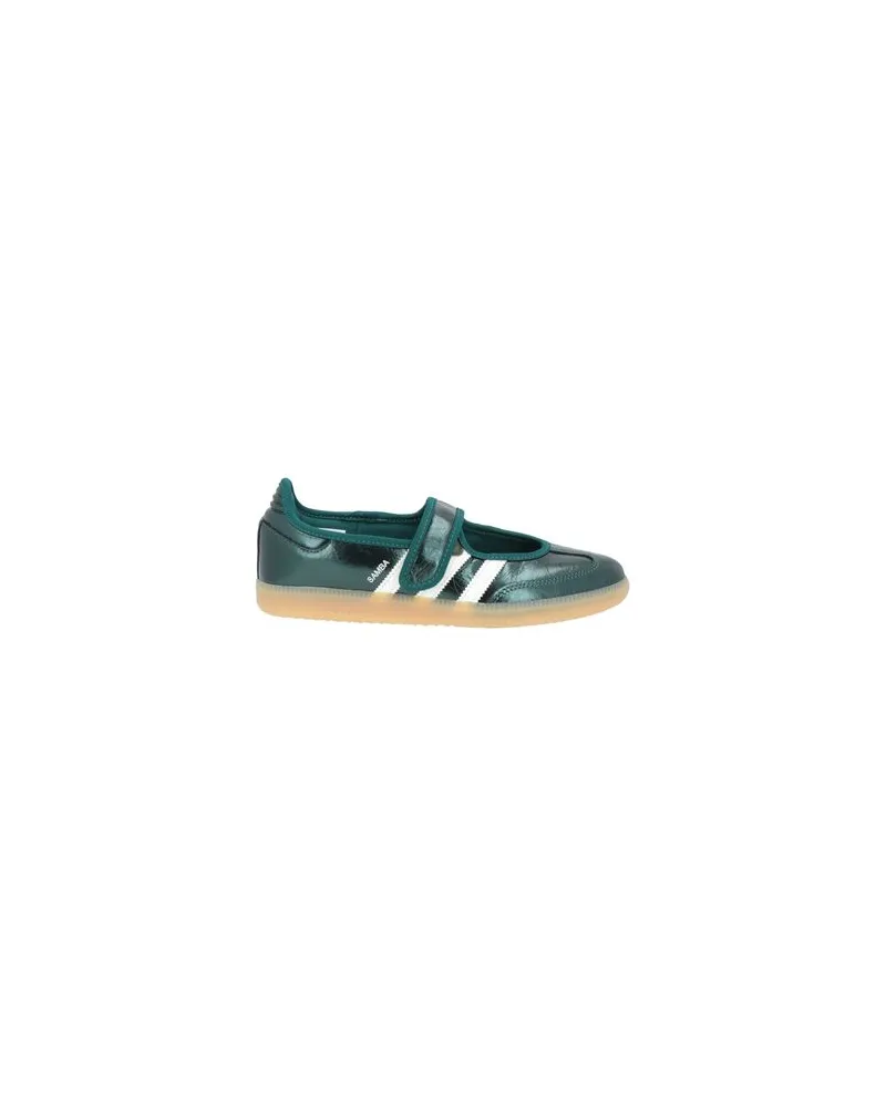 adidas SAMBA JANE W - SCHUHE - Ballerinasauf YOOX.COM Dunkelgrün