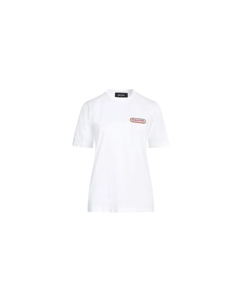 Dsquared2 TOPS - T-shirtsauf YOOX.COM Weiß