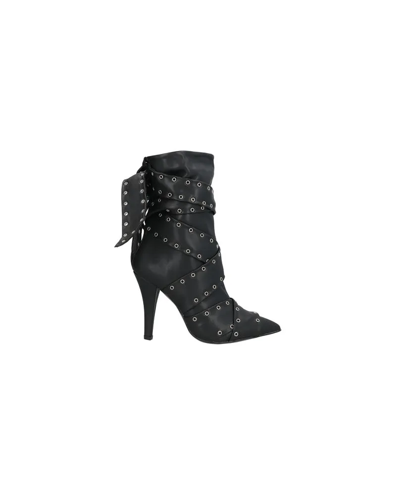 Divine Follie SCHUHE - Stiefelettenauf YOOX.COM Schwarz