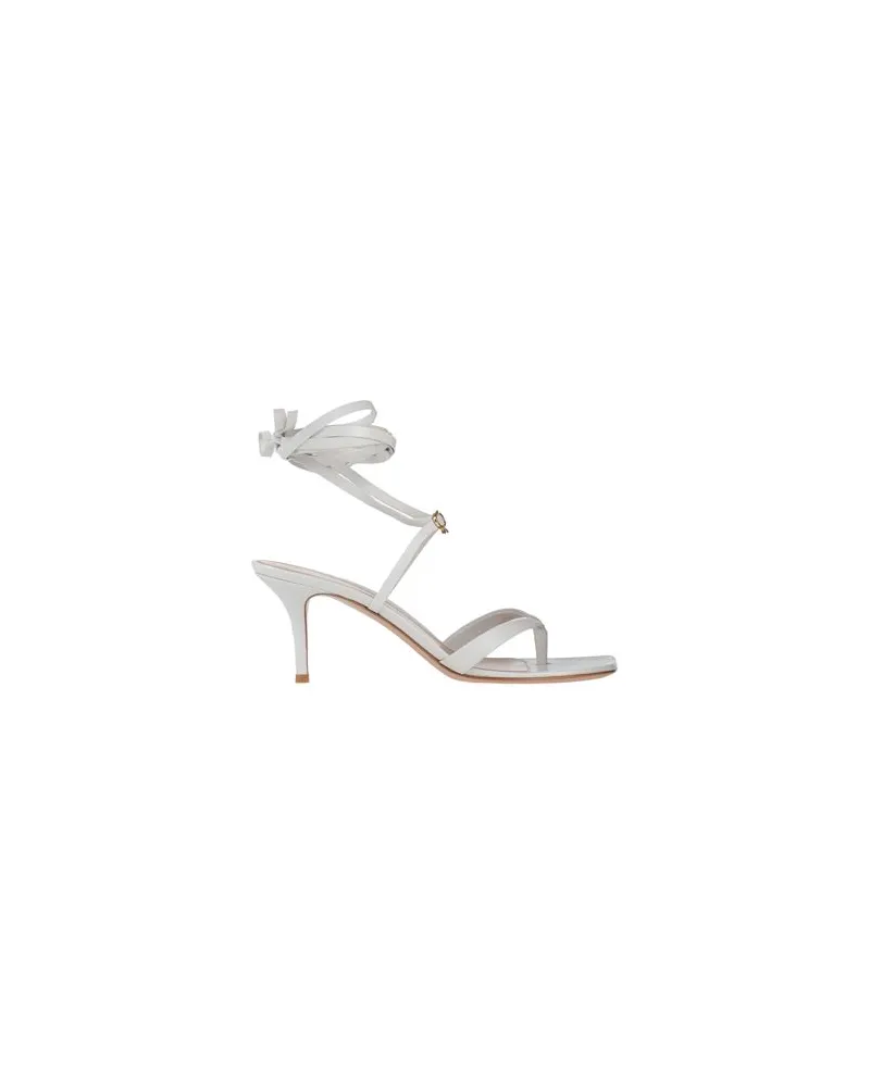 Gianvito Rossi SCHUHE - Zehentrennerauf YOOX.COM Weiß