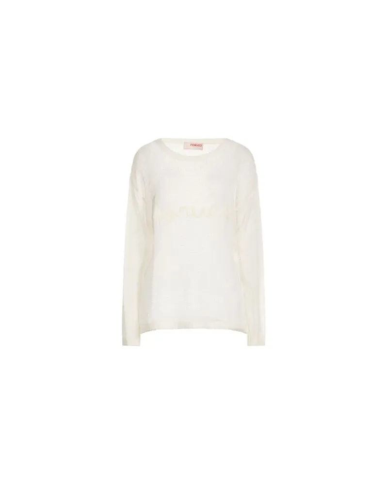Fiorucci STRICKWAREN - Pulloverauf YOOX.COM Cremeweiß