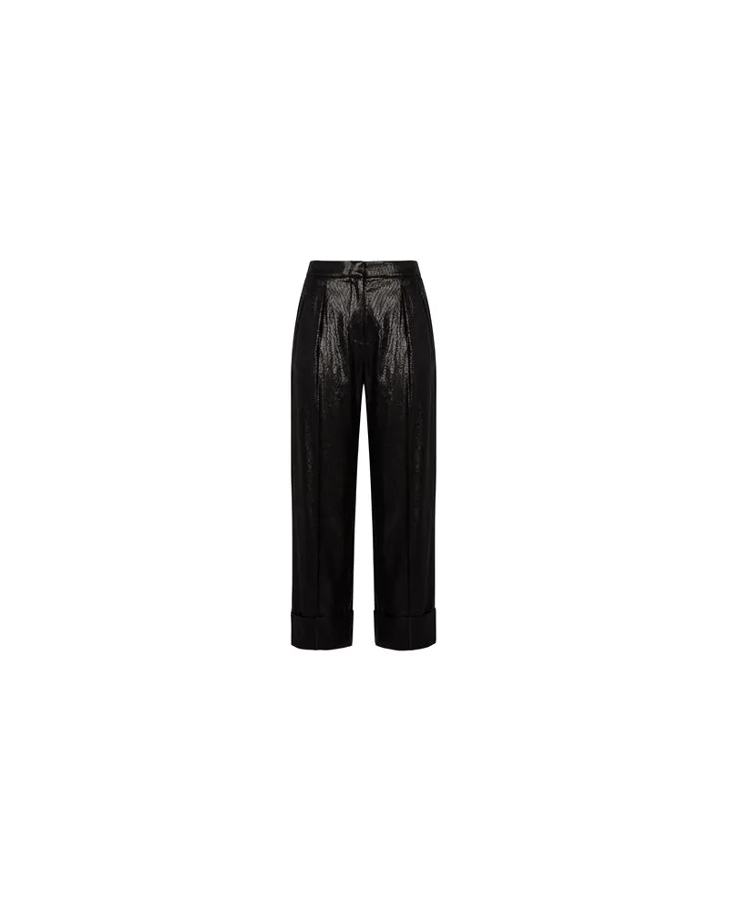 Giorgio Armani HOSEN & RÖCKE - Hosenauf YOOX.COM Schwarz