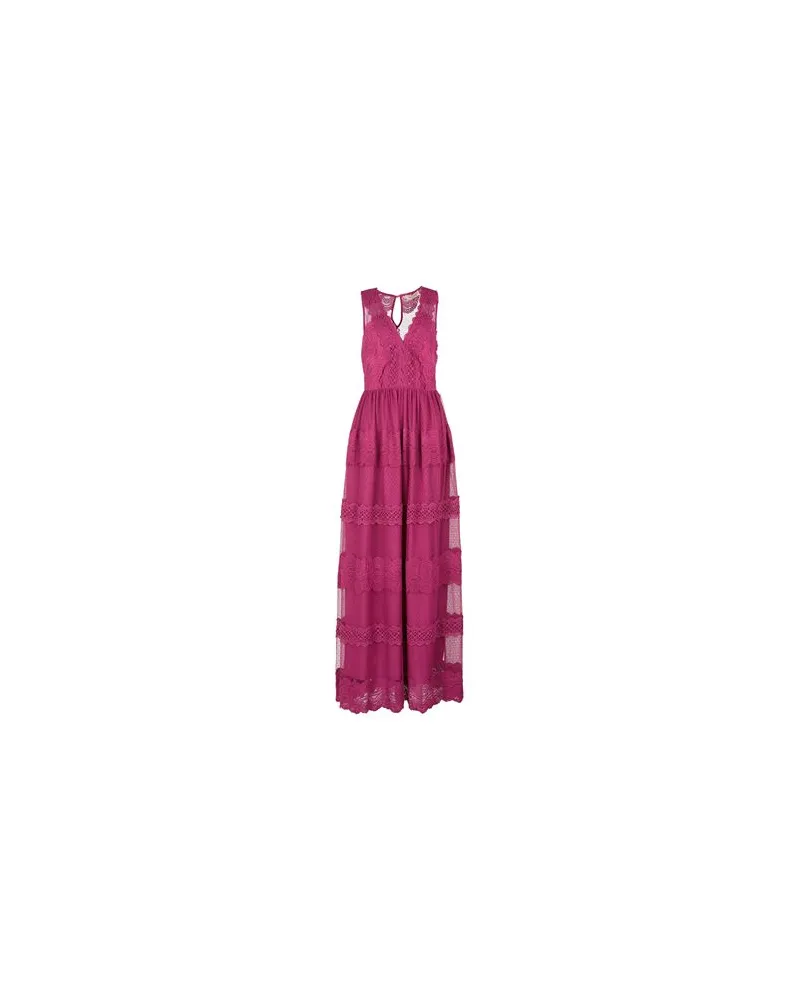 Twin-Set KLEIDER - Maxi-Kleiderauf YOOX.COM Magenta