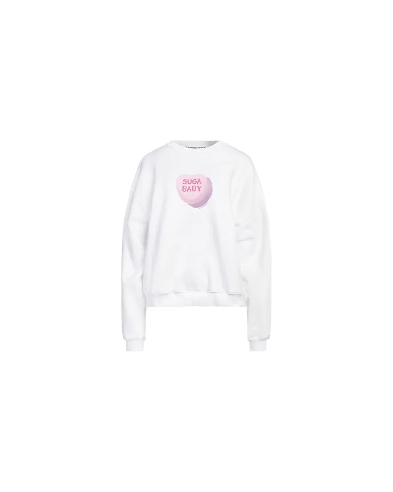 Alexander Wang TOPS - Sweatshirtsauf YOOX.COM Weiß