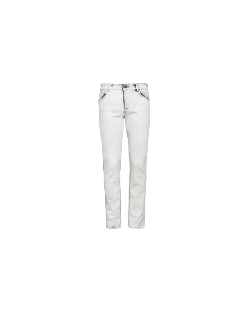 Emporio Armani HOSEN & RÖCKE - Jeanshosenauf YOOX.COM Hellgrau