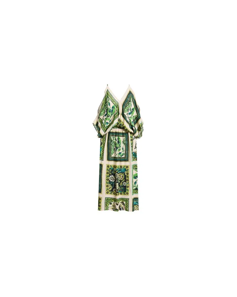 Antonelli Firenze KLEIDER - Maxi-Kleiderauf YOOX.COM Grün