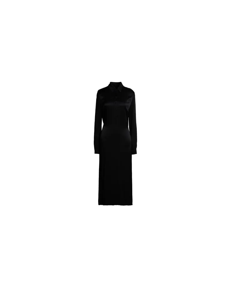European Culture KLEIDER - Maxi-Kleiderauf YOOX.COM Schwarz