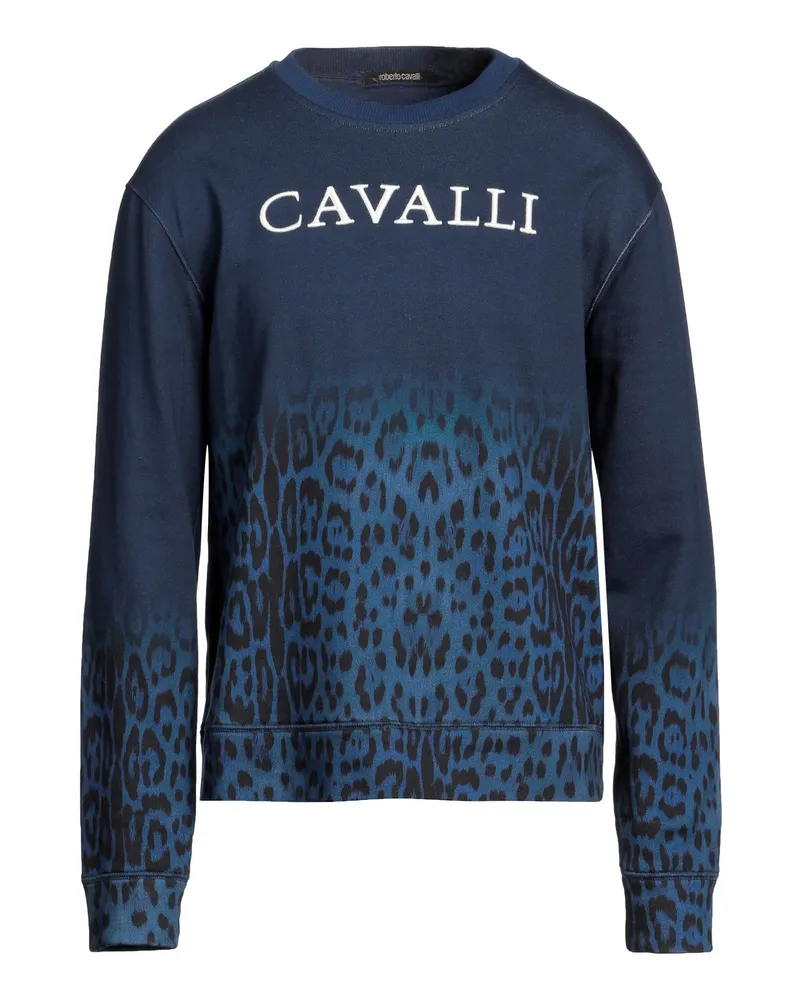 Roberto Cavalli Sweatshirt Marineblau