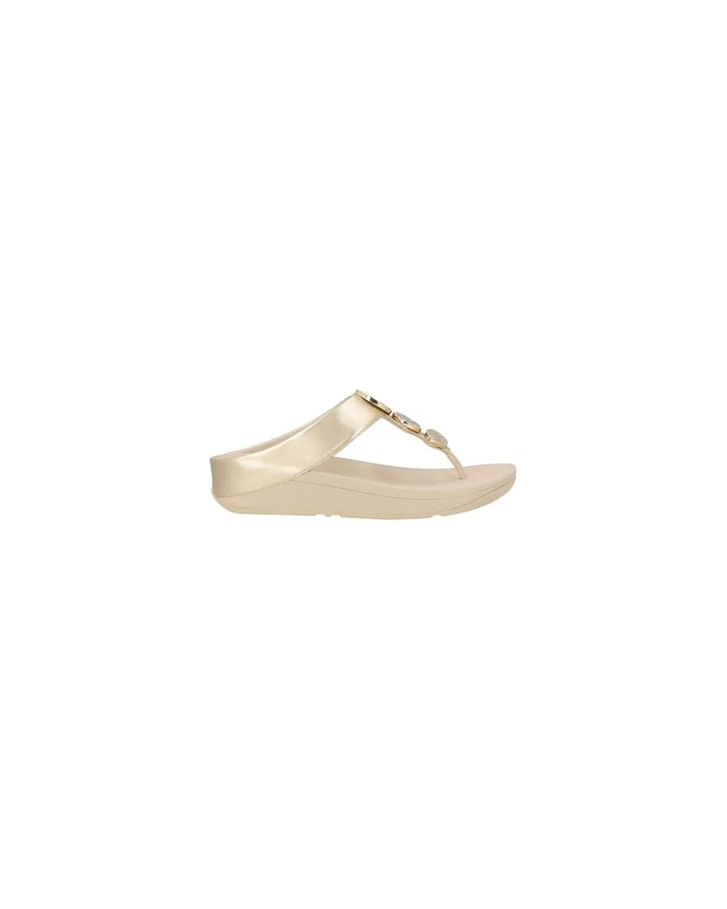 FitFlop SCHUHE - Zehentrennerauf YOOX.COM Platin