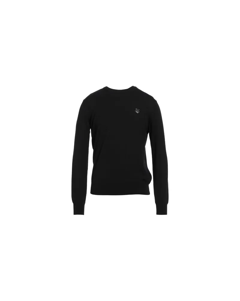 Kitsuné STRICKWAREN - Pulloverauf YOOX.COM Schwarz