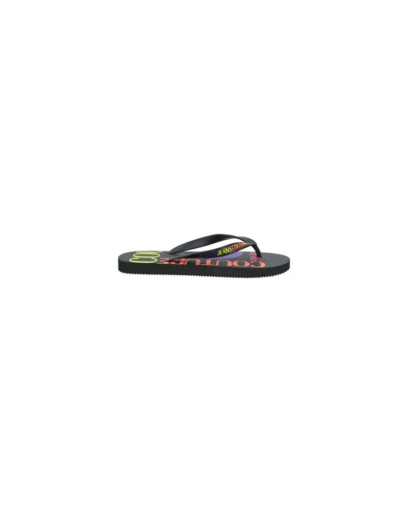 Versace Jeans SCHUHE - Zehentrennerauf YOOX.COM Schwarz