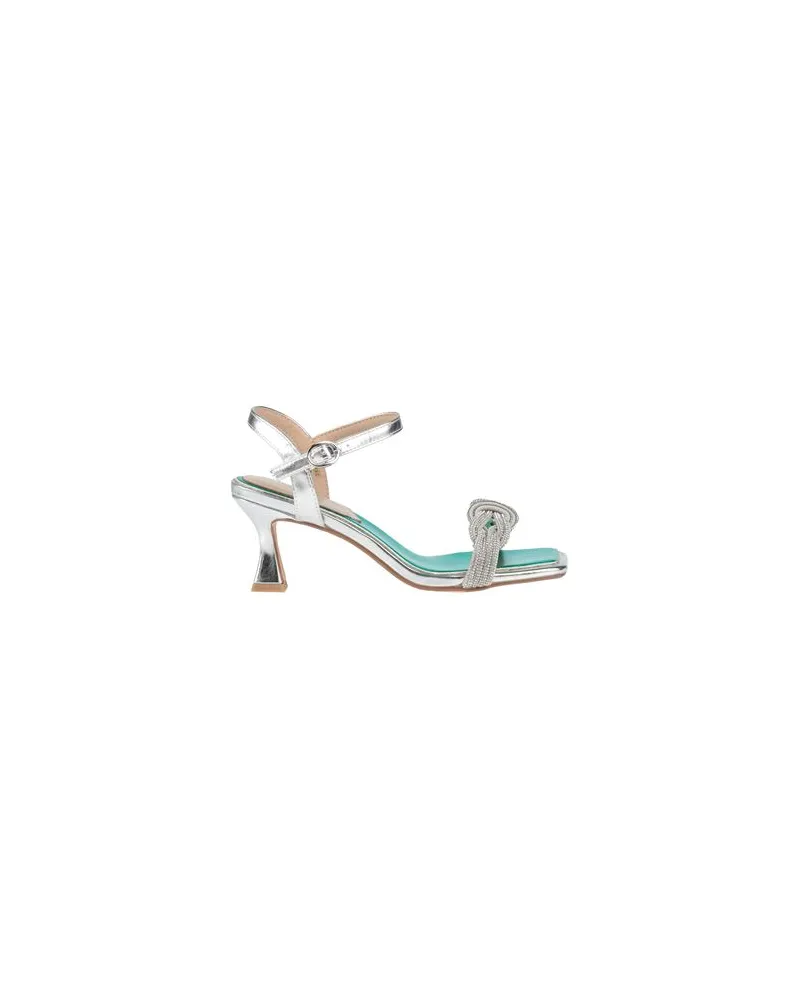 CAFèNOIR  SCHUHE - Sandalenauf YOOX.COM Silber