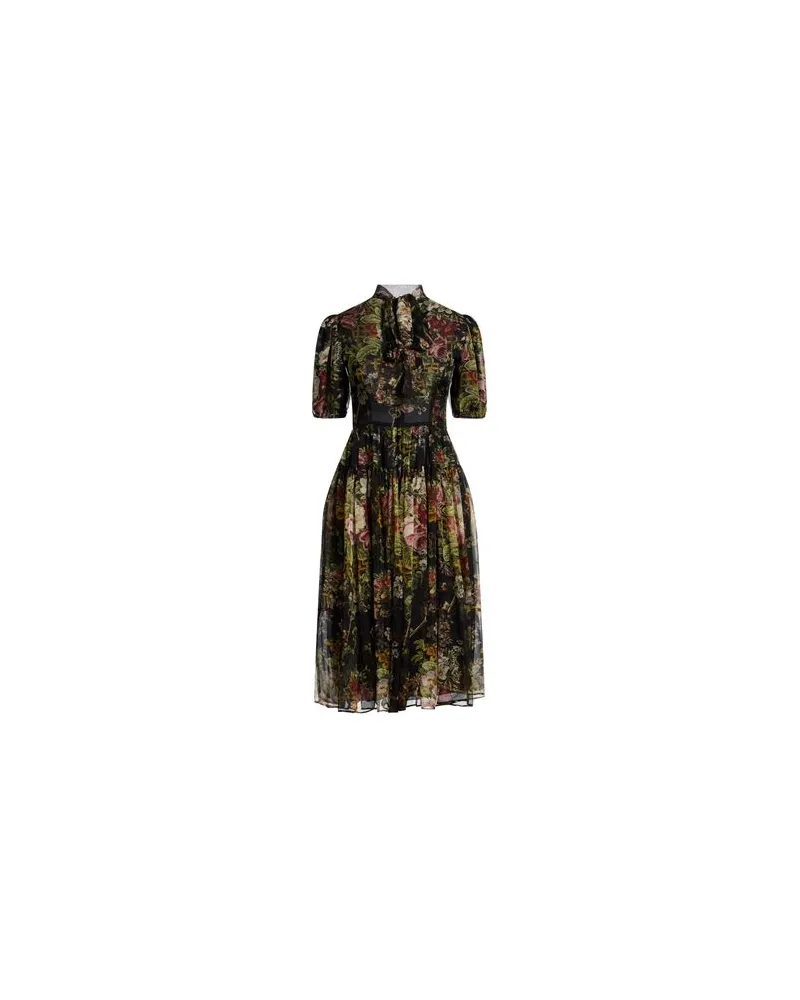 Dolce & Gabbana KLEIDER - Midi-Kleiderauf YOOX.COM Schwarz