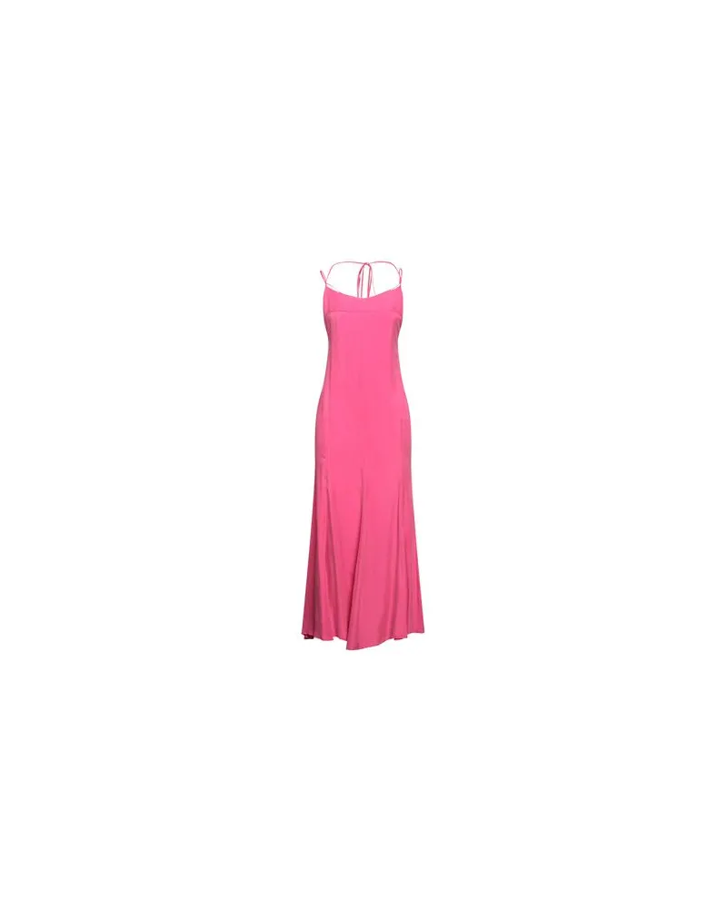Weili Zheng KLEIDER - Maxi-Kleiderauf YOOX.COM Fuchsia