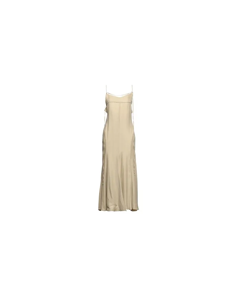 Weili Zheng KLEIDER - Maxi-Kleiderauf YOOX.COM Beige