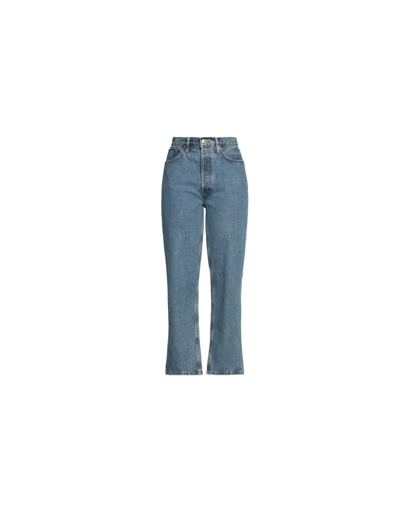 RE/DONE HOSEN & RÖCKE - Jeanshosenauf YOOX.COM Blau