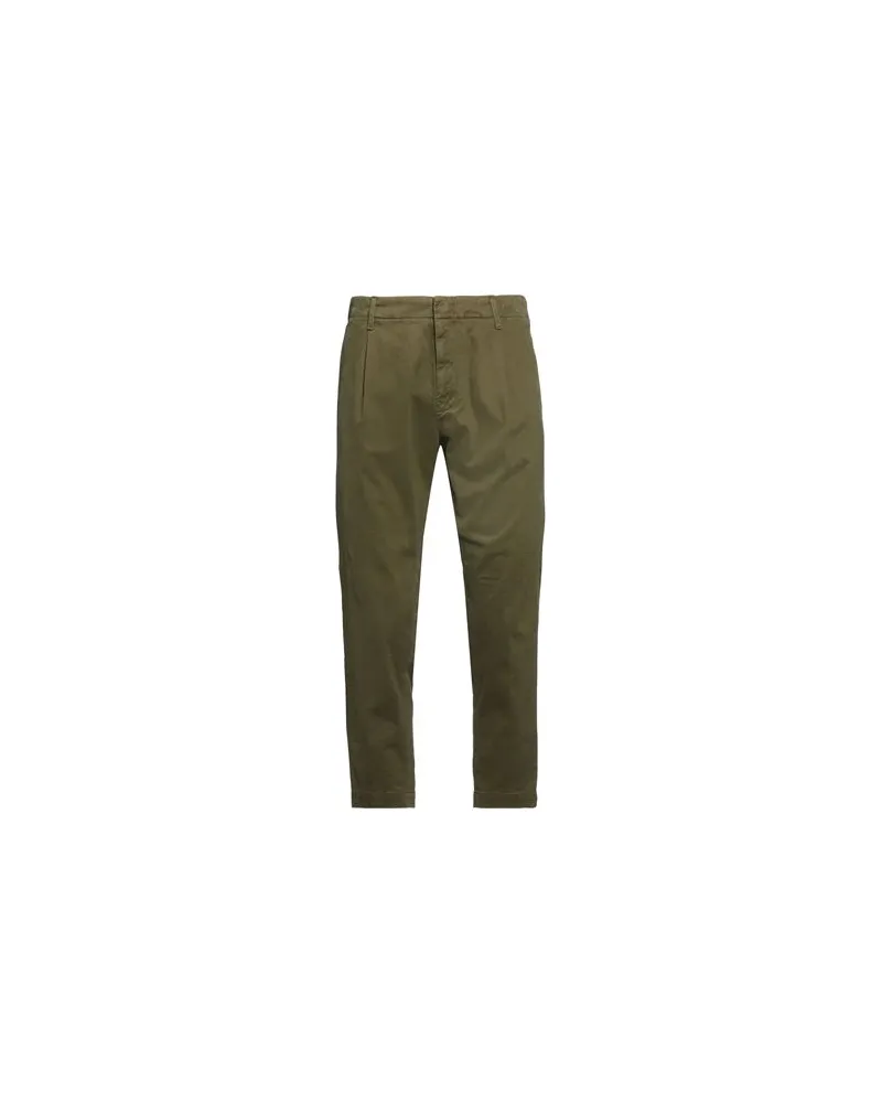 Dondup HOSEN & RÖCKE - Hosenauf YOOX.COM Militärgrün