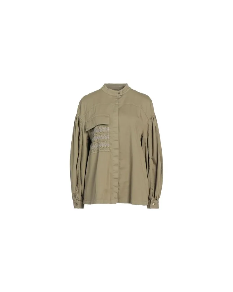 Dondup TOPS - Hemdenauf YOOX.COM Militärgrün