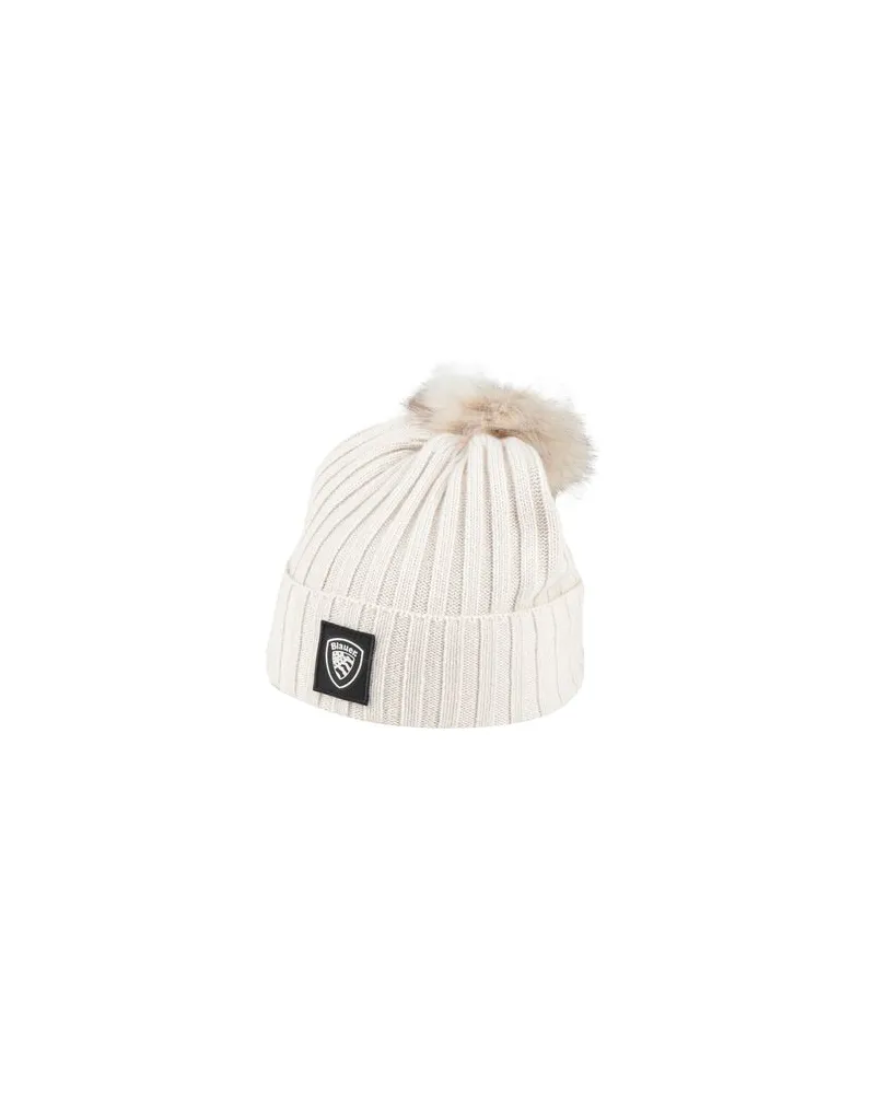 Blauer ACCESSOIRES - Mützen & Hüteauf YOOX.COM Cremeweiß