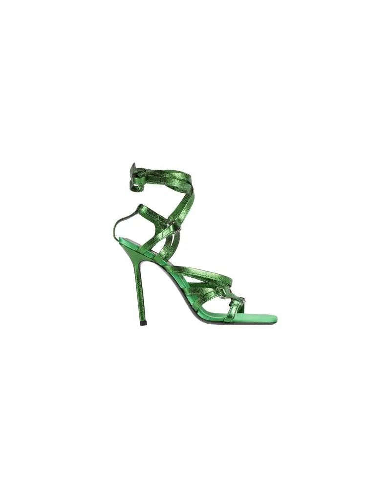 Cesare Paciotti SCHUHE - Sandalenauf YOOX.COM Grün