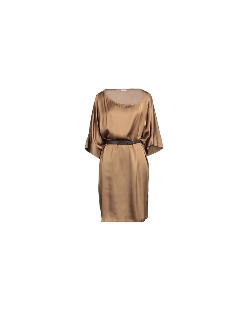 ROSSOPURO KLEIDER - Mini-Kleiderauf YOOX.COM Kamel