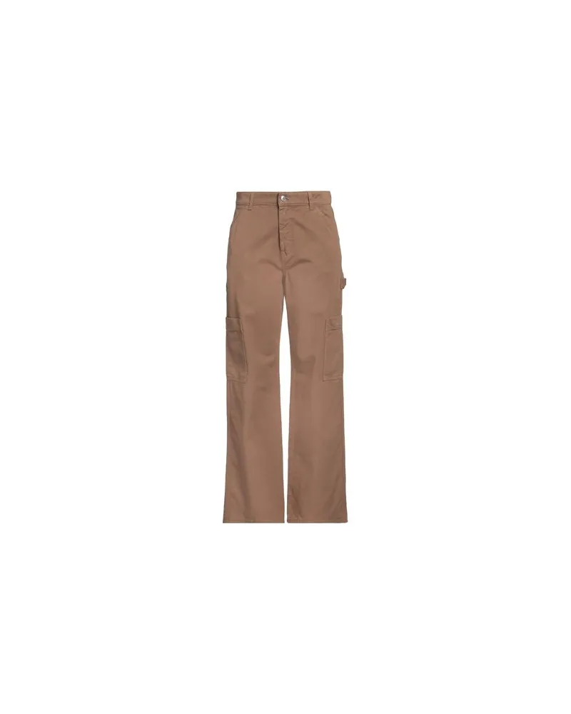 VICOLO DENIM COUTURE - HOSEN & RÖCKE - Jeanshosenauf YOOX.COM Hellbraun