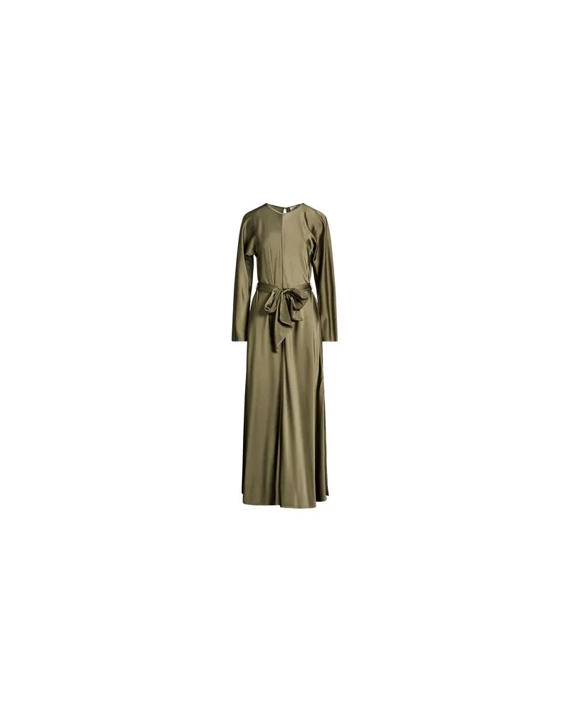 forte_forte KLEIDER - Maxi-Kleiderauf YOOX.COM Militärgrün