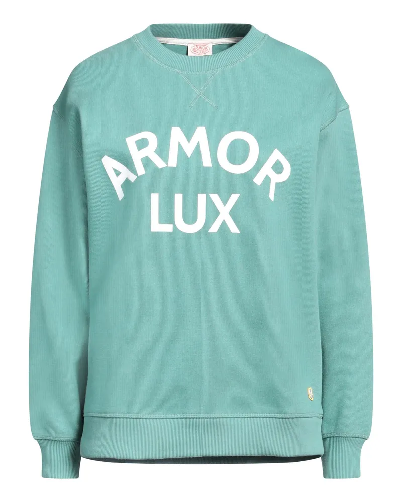 Armor-Lux Sweatshirt Salbeigrün