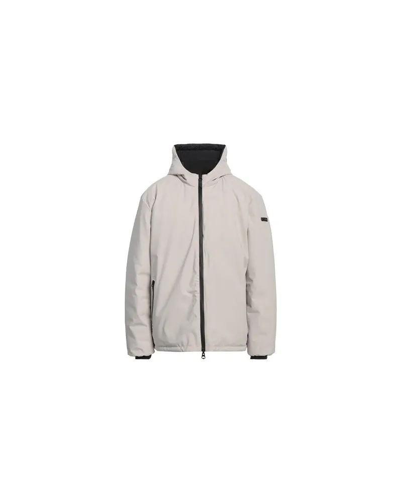 U.S. Polo Assn.  JACKEN & MÄNTEL - Pufferjacken & Daunenjackenauf YOOX.COM Hellgrau