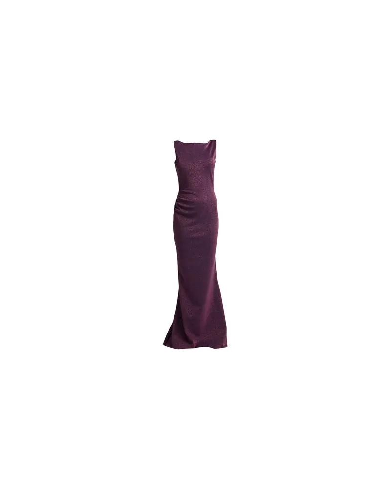 Chiara Boni KLEIDER - Maxi-Kleiderauf YOOX.COM Pflaume