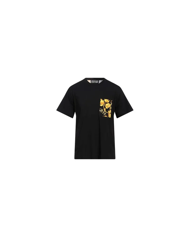 Versace Jeans TOPS - T-shirtsauf YOOX.COM Schwarz