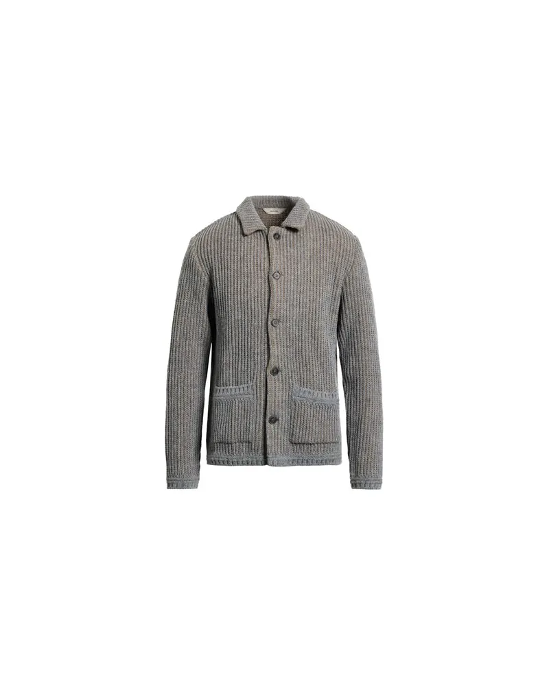 PAOLONI STRICKWAREN - Strickjackenauf YOOX.COM Grau
