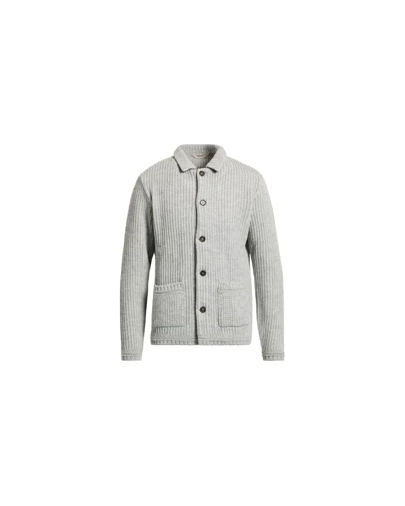 PAOLONI STRICKWAREN - Strickjackenauf YOOX.COM Hellgrau