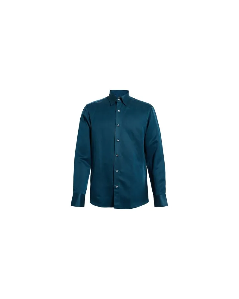 Brioni TOPS - Hemdenauf YOOX.COM Aquamarin