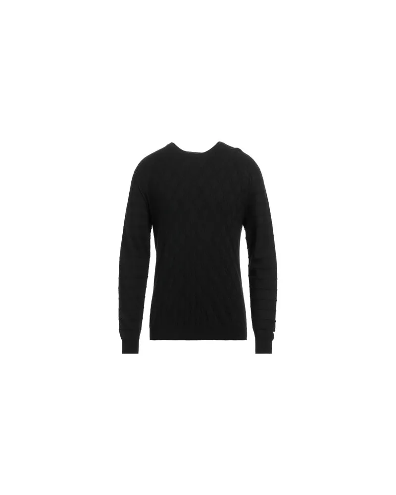 Alpha Studio STRICKWAREN - Pulloverauf YOOX.COM Schwarz