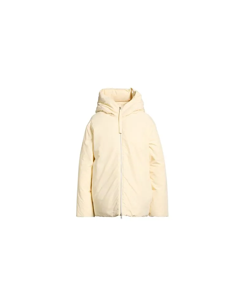 Jil Sander JACKEN & MÄNTEL - Pufferjacken & Daunenjackenauf YOOX.COM Cremeweiß