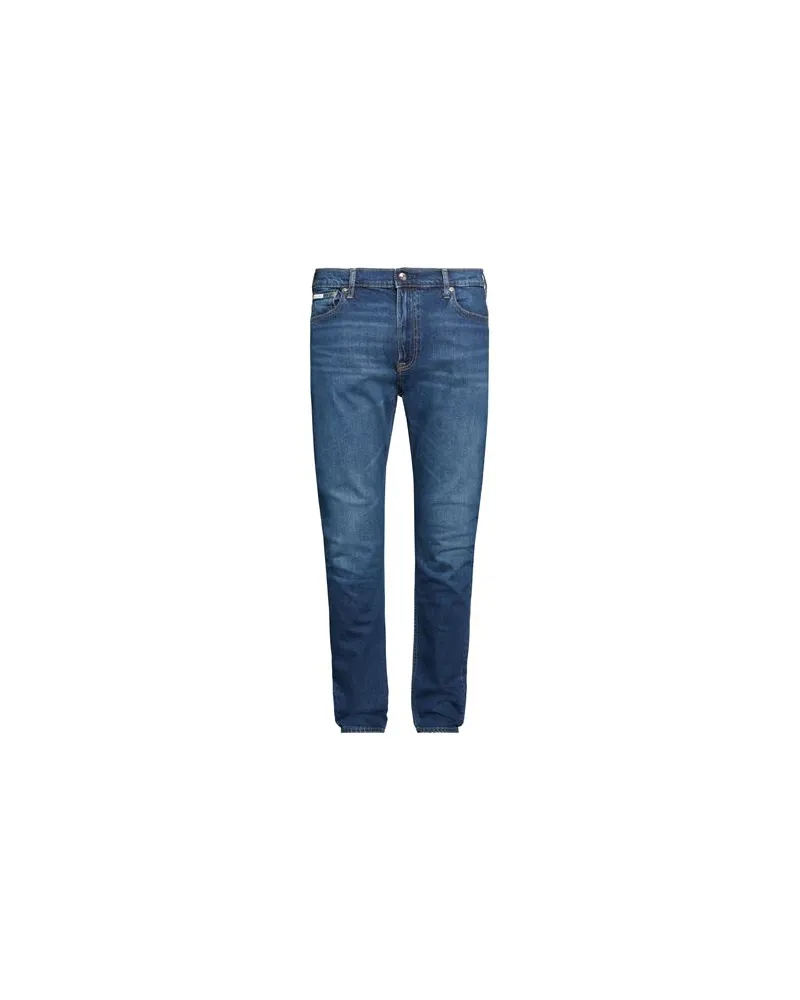 Calvin Klein HOSEN & RÖCKE - Jeanshosenauf YOOX.COM Blau